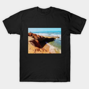 San Diego Shore ocean blue sky california travelling T-Shirt